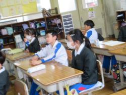 3年生国語の授業