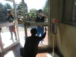 愛校作業の様子