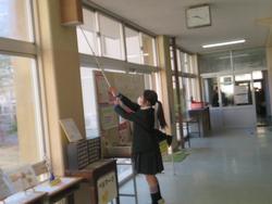 愛校作業の様子