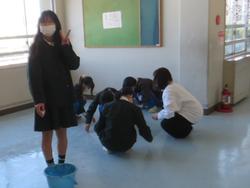 愛校作業の様子