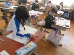 1年生国語の授業