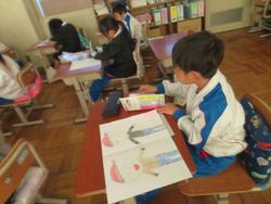 1年生国語の授業