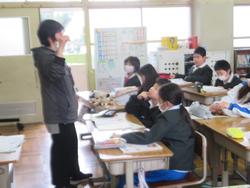 4年生理科の授業