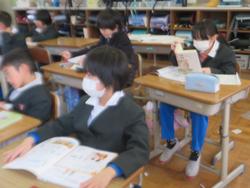 4年生理科の授業