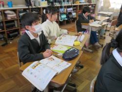 4年生理科の授業