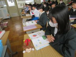6年生英語の授業