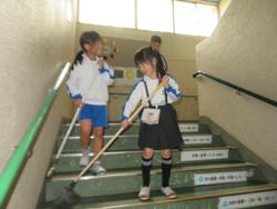 大掃除の様子