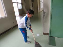 大掃除の様子