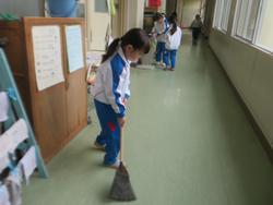 大掃除の様子