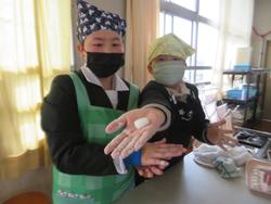 5年生家庭科の授業