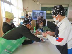5年生家庭科の授業