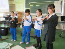 4年生音楽の授業