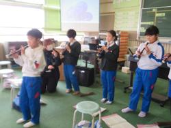 4年生音楽の授業