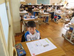 2年生国語の授業