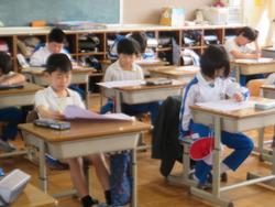 2年生国語の授業