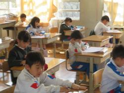 2年生国語の授業