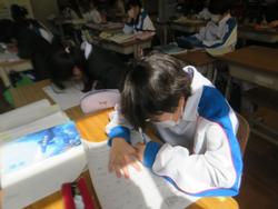 3年生国語の授業