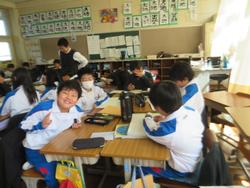 4年生社会の授業