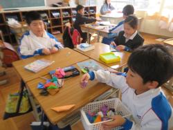 2年生お楽しみ会の準備