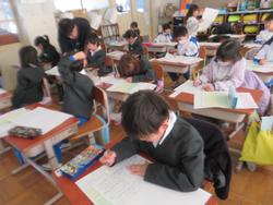 1年生国語の授業