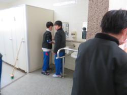 卒業式の準備