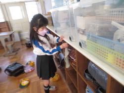 修了式後の学級活動