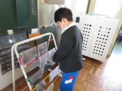 修了式後の学級活動