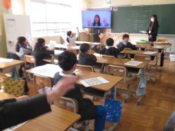 修了式後の学級活動