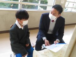 修了式後の学級活動