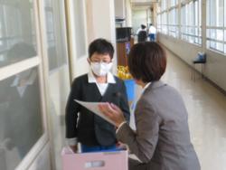 修了式後の学級活動