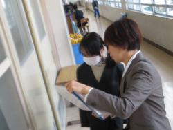 修了式後の学級活動