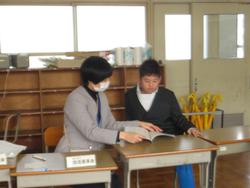 修了式後の学級活動