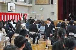 入学式の様子