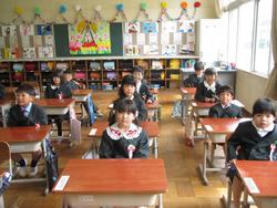 入学式の様子