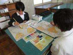 6年生図工の授業