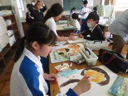 6年生図工の授業
