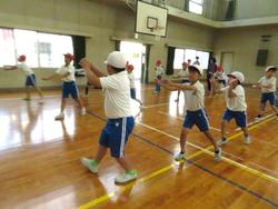 3・4年生運動会の練習