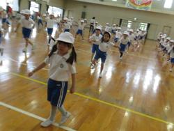 1・2年生運動会の練習