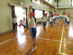 1・2年生運動会の練習