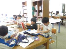 2年生読書の時間