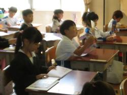 1年生算数の授業