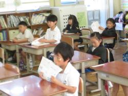 1年生国語の授業