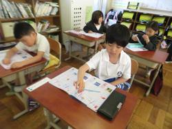 1年生国語の授業