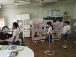 歯科検診の様子