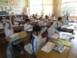 2年生国語の授業