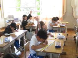 2年生国語の授業