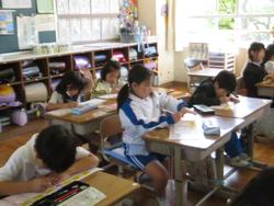 2年生国語の授業