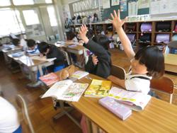 2年生国語の授業