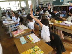 2年生国語の授業