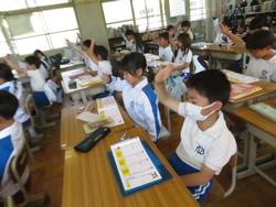 2年生国語の授業